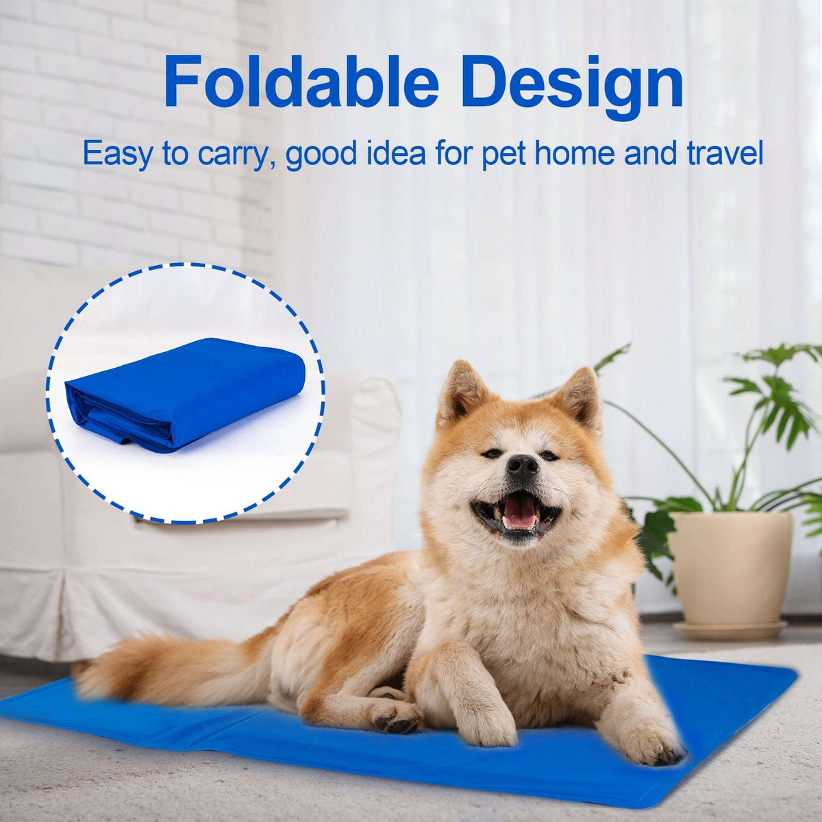 Pressure-Activated Cooling Mat for Dogs