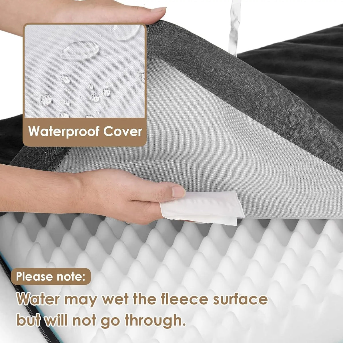 Orthopedic Memory Foam Dog Bed