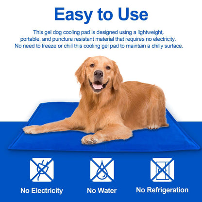Pressure-Activated Cooling Mat for Dogs